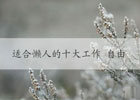 适合懒人的10大工作自由职业有哪些（十大适合懒人的高回报自由职业）